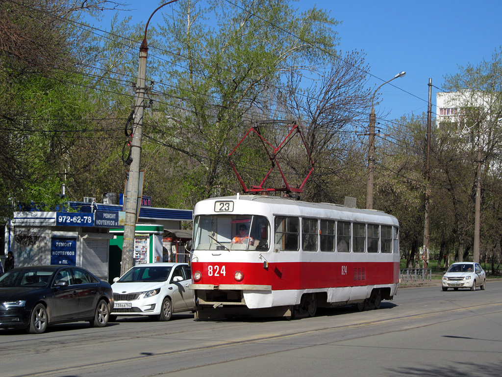 Самара, Tatra T3SU № 824