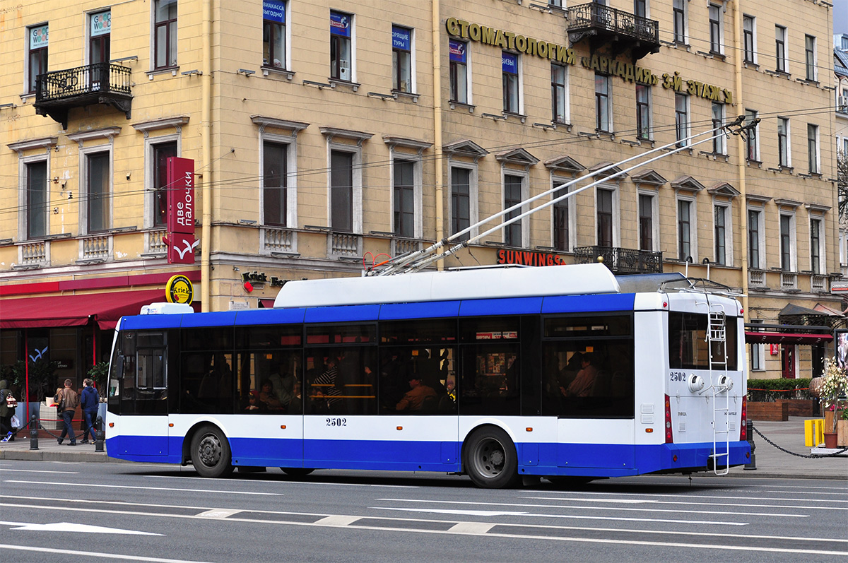 Санкт-Пецярбург, Тролза-5265.00 «Мегаполис» № 2502