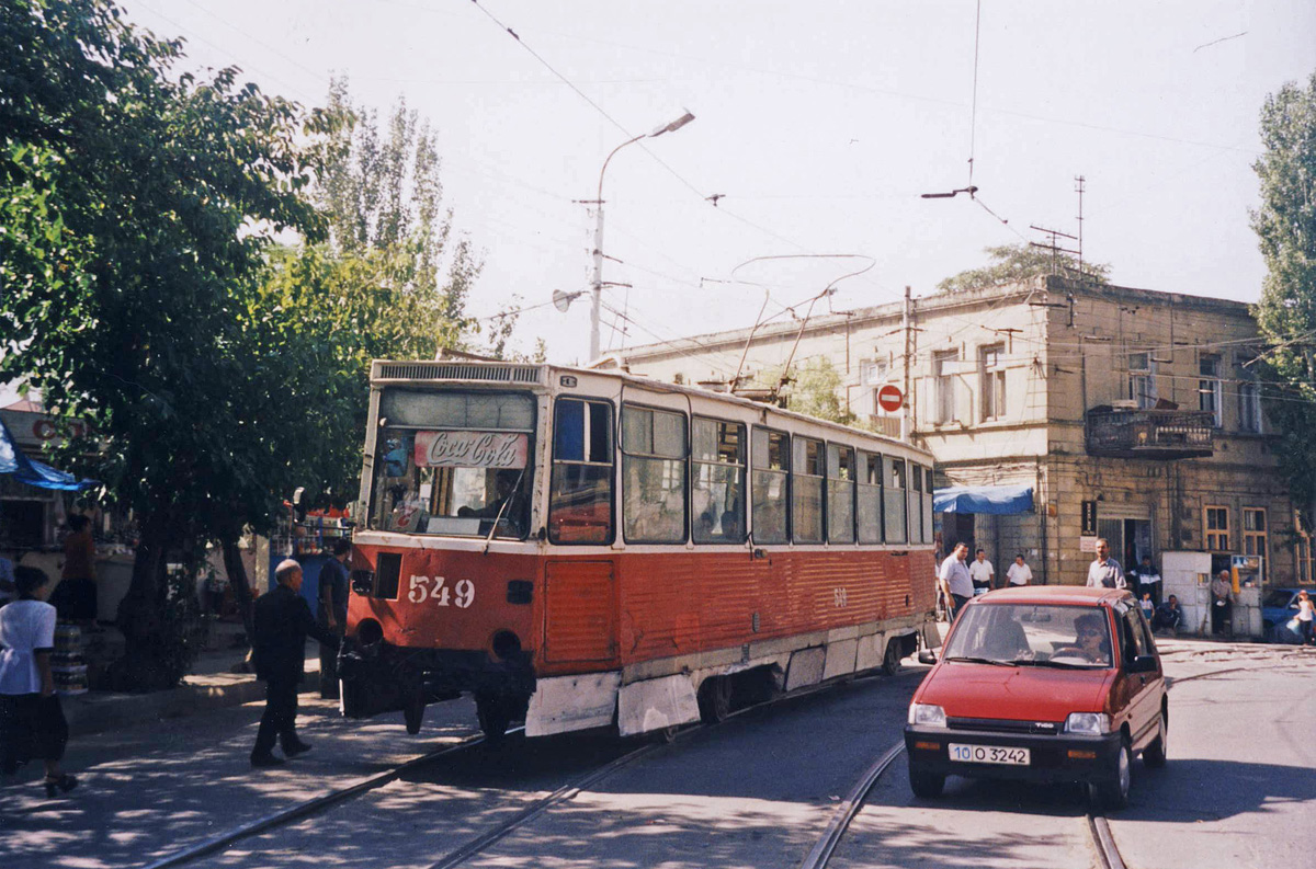 Баку, 71-605 (КТМ-5М3) № 549; Баку — Сентябрь 1999