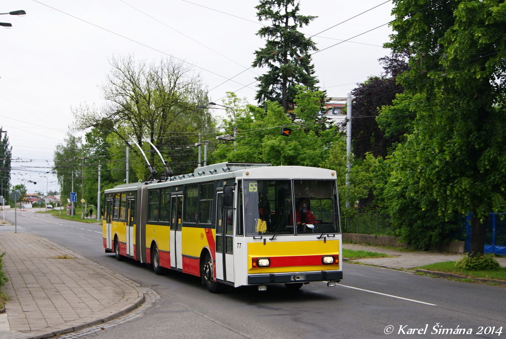 Градец-Кралове, Škoda 15Tr02/6 № 77