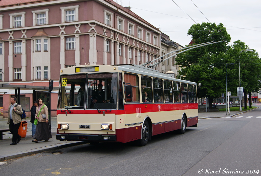 Пардубице, Škoda 14Tr08/6 № 311