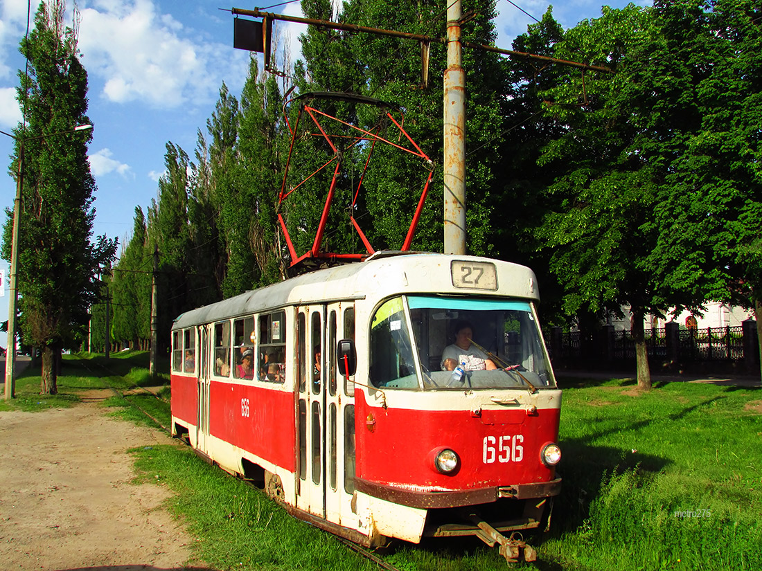 Харьков, Tatra T3SU № 656