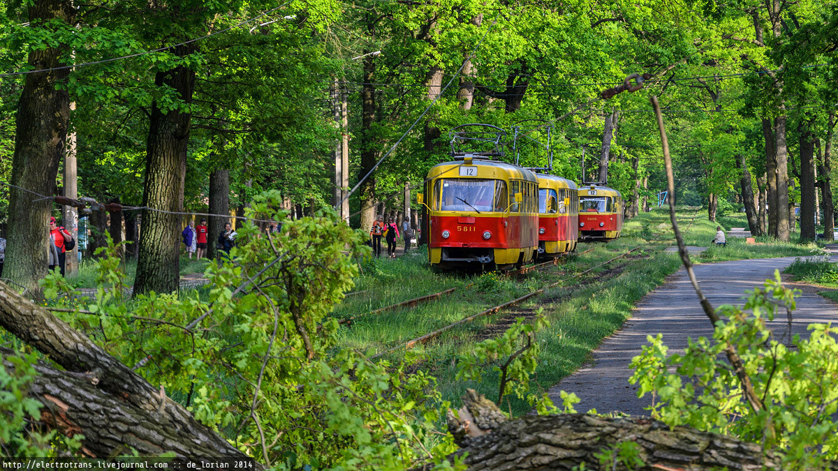 Киев, Tatra T3SU № 5811; Киев — Incidents