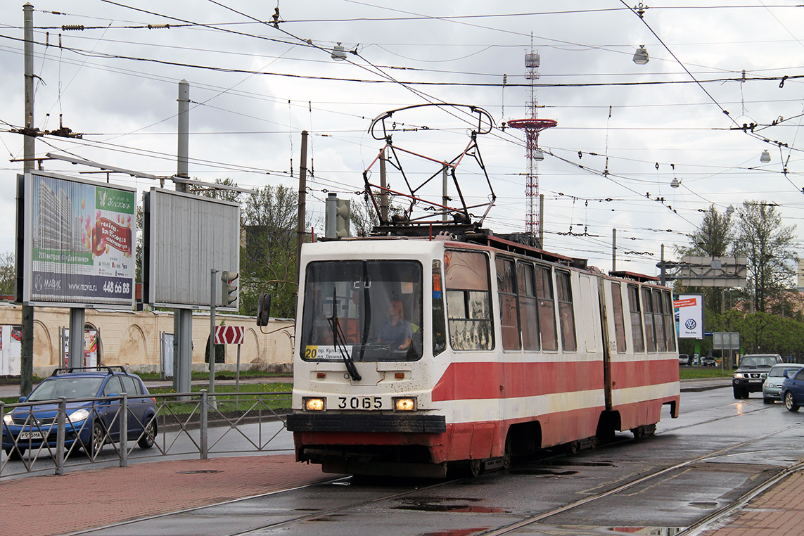 Санкт-Петербург, ЛВС-86К-М № 3065 Санкт-Петербург, ЛВС-86К-М № 3065