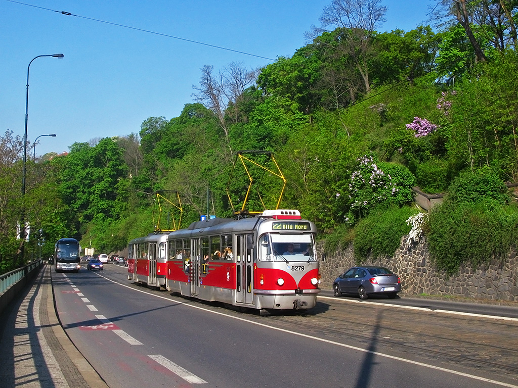 Прага, Tatra T3R.PLF № 8279