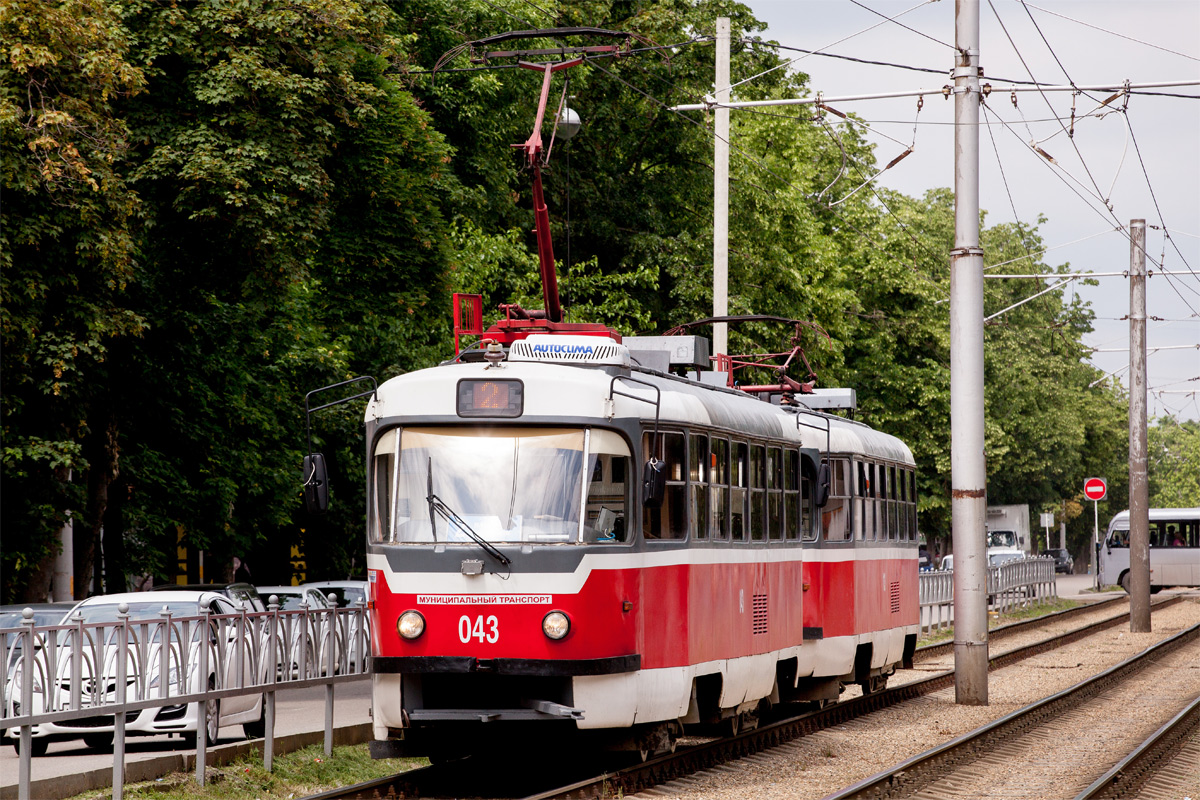 Краснодар, Tatra T3SU КВР МРПС № 043