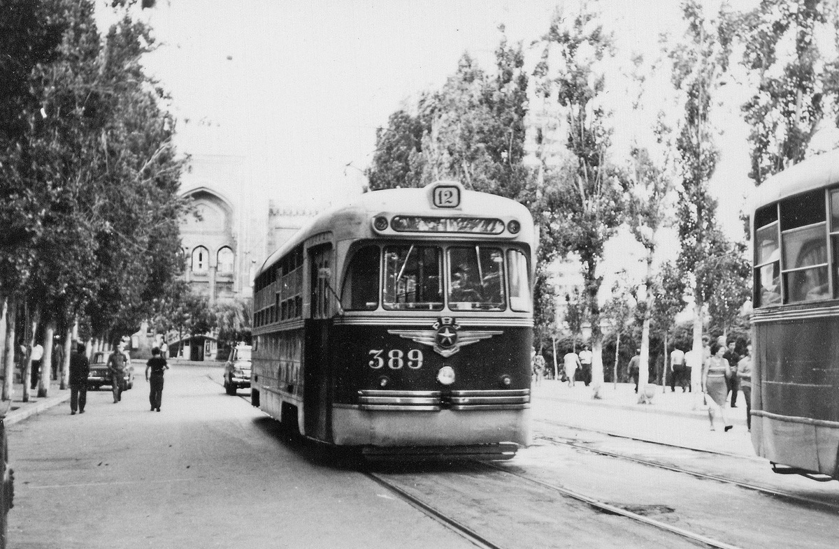 Баку, РВЗ-6М № 389; Баку — Старые фотографии (трамвай)