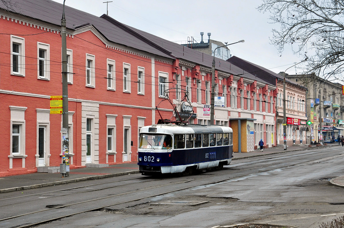 Запорожье, Tatra T3SU № 802