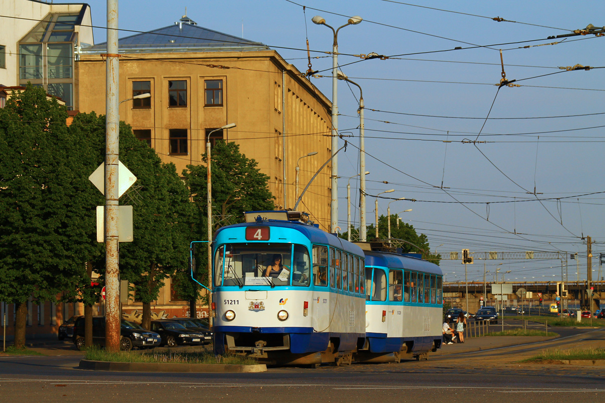 Рига, Tatra T3A № 51211