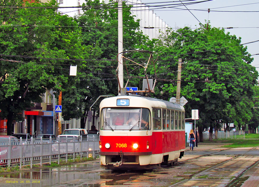 Харьков, Tatra T3SUCS № 7068