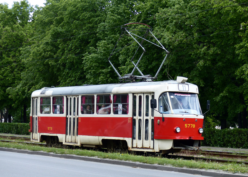 Киев, Tatra T3SU № 5770