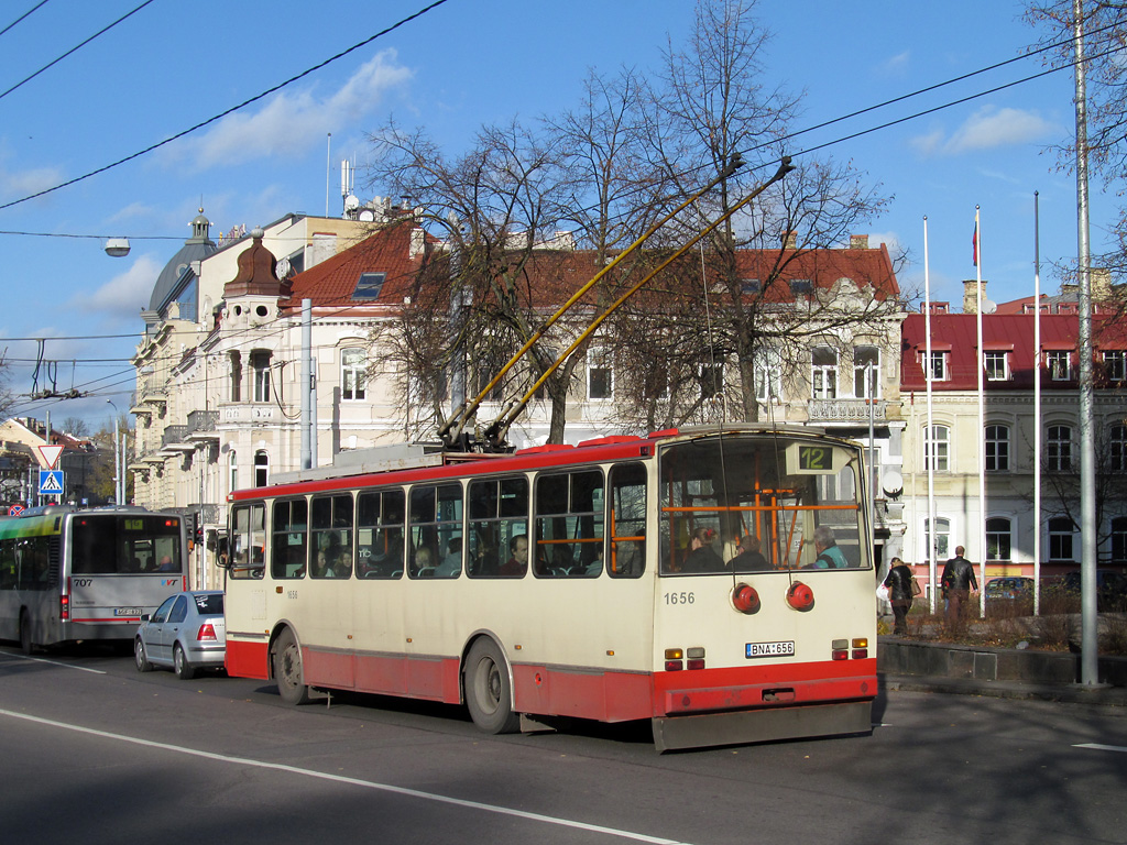 Вильнюс, Škoda 14Tr17/6M № 1656