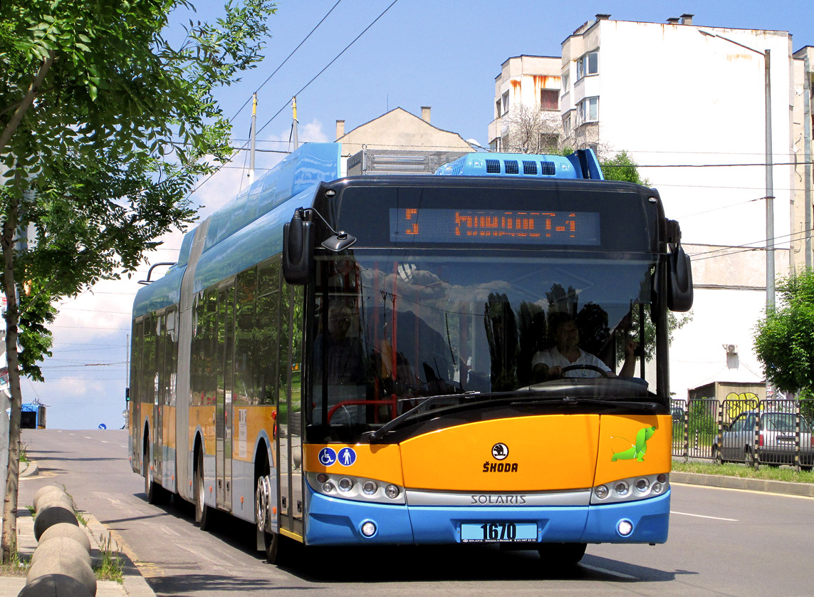 София, Škoda 27Tr Solaris III № 1670