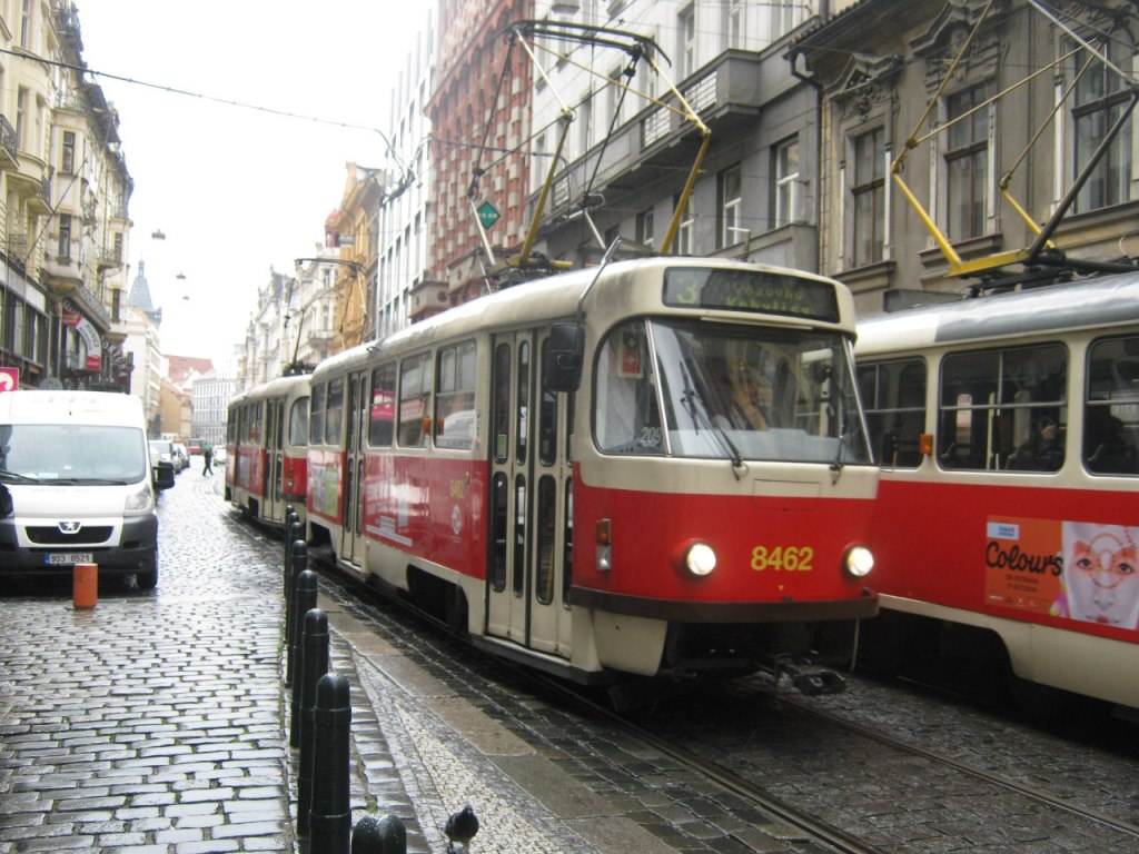 Прага, Tatra T3R.P № 8462