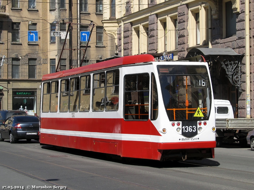 Санкт-Петербург, 71-134А (ЛМ-99АВН) № 1363