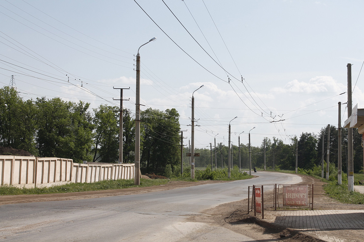 Уфа — Законсервированные троллейбусные линии; Уфа — Троллейбусная сеть — юг