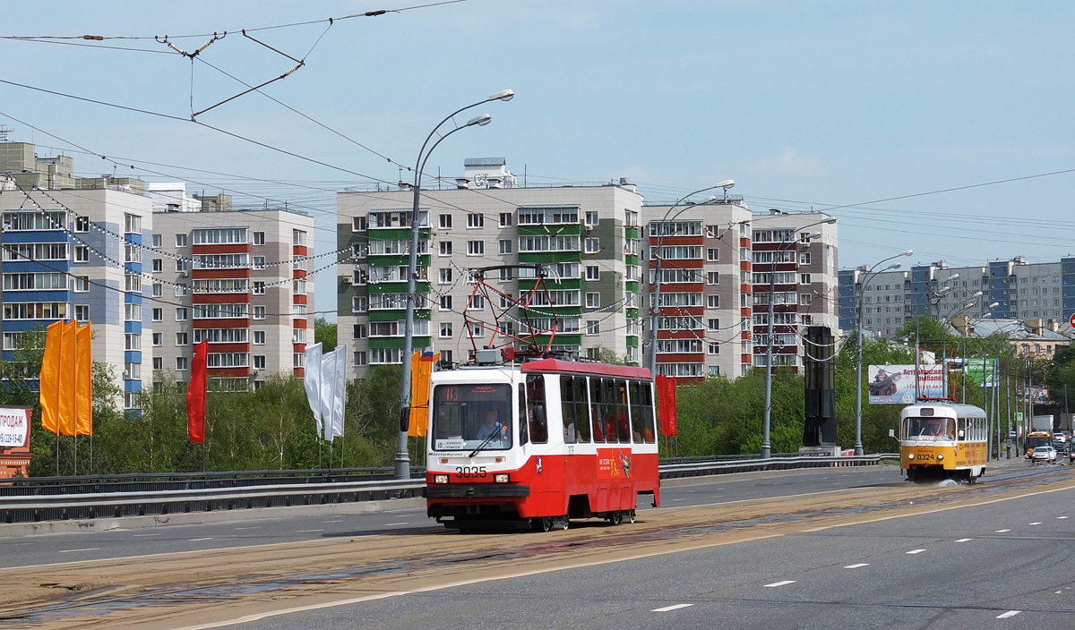 Москва, 71-134А (ЛМ-99АЭ) № 3035 Москва, 71-134А (ЛМ-99АЭ) № 3035