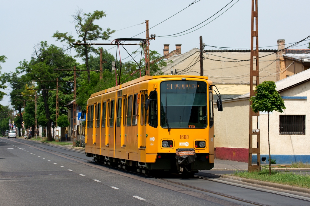 Будапешт, LHB TW6000 № 1600