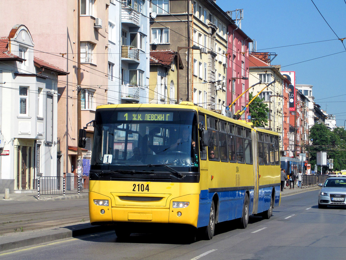 Sofia, Ikarus 280.92F № 2104