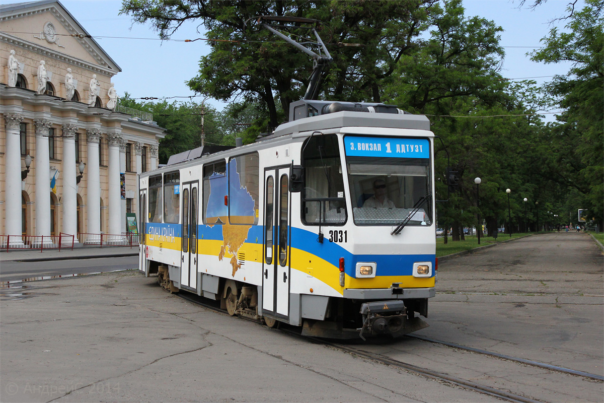 Dnipro, Tatra T6A2M N°. 3031
