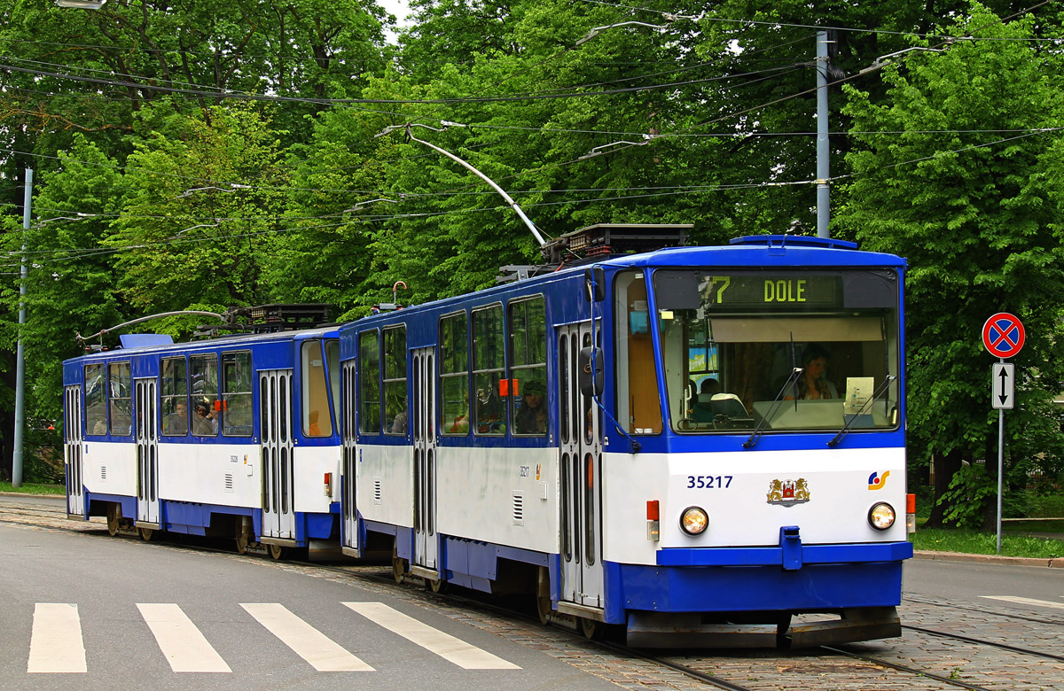Рига, Tatra T3MR (T6B5-R) № 35217