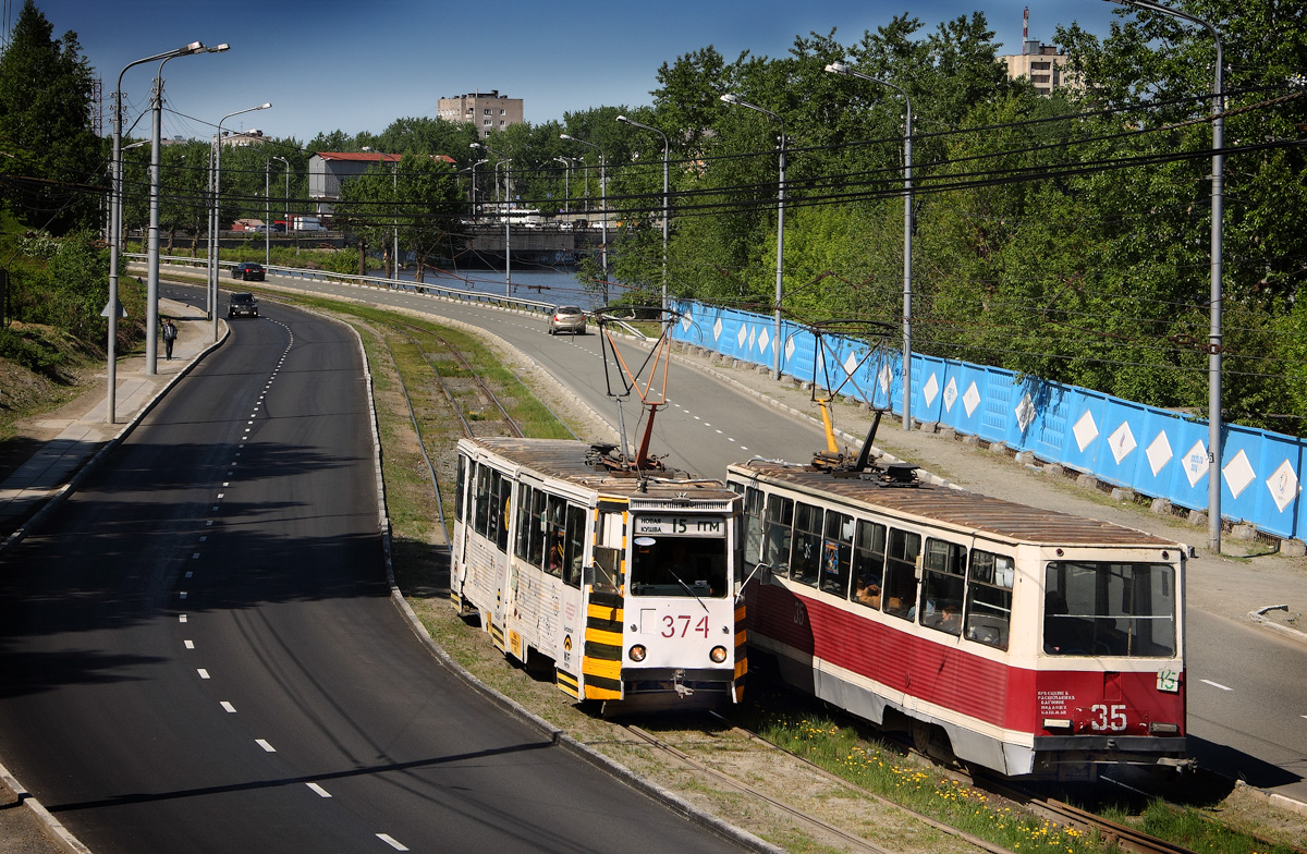 Нижний Тагил, 71-605 (КТМ-5М3) № 374