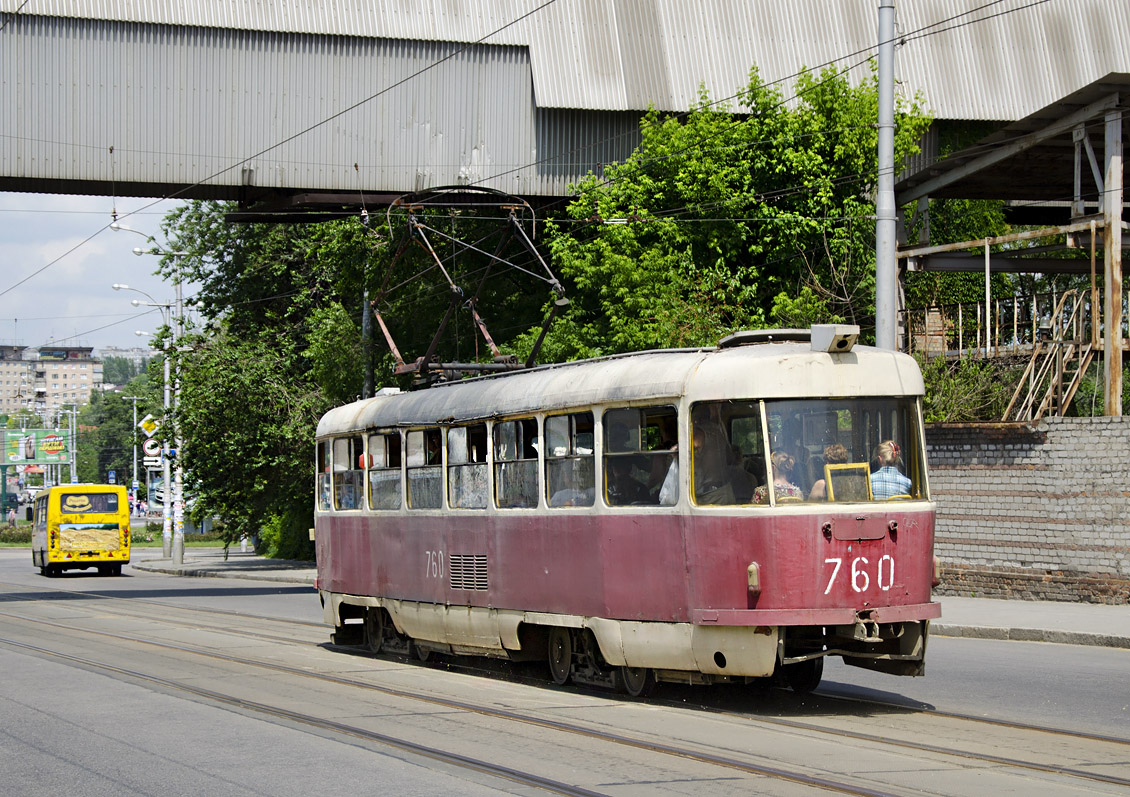 Запорожье, Tatra T3SU № 760