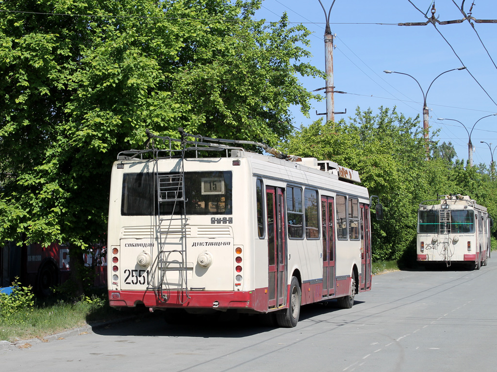 Челябинск, ЛиАЗ-5280 (ВЗТМ) № 2551