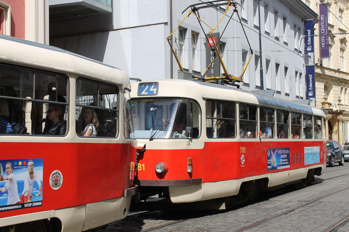 Прага, Tatra T3SUCS № 7181