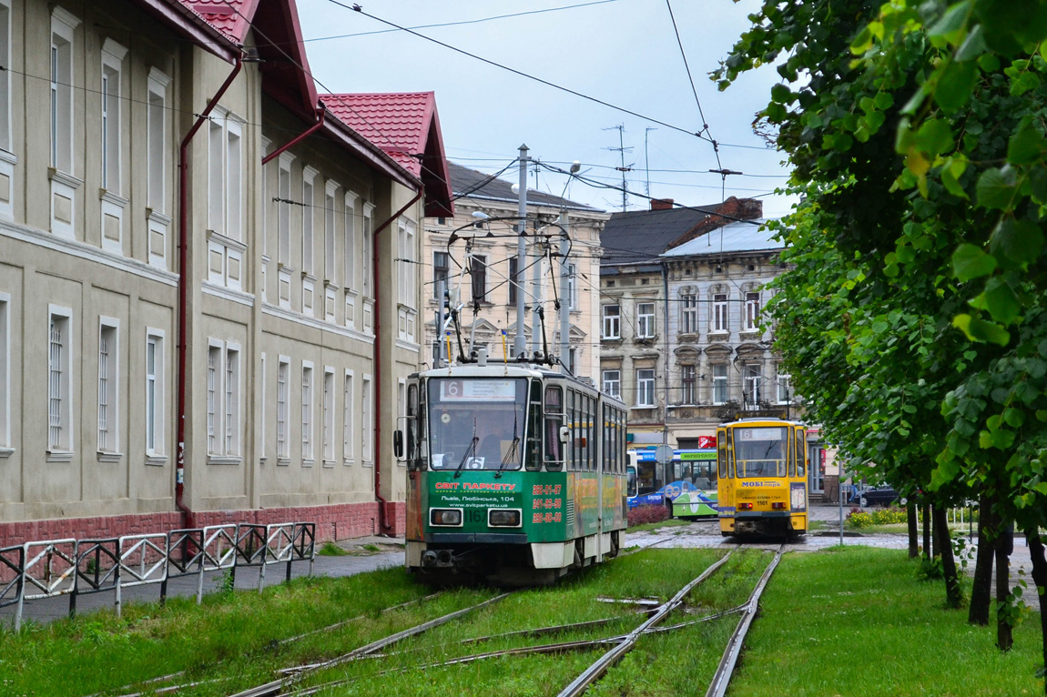 Львов, Tatra KT4D № 1167