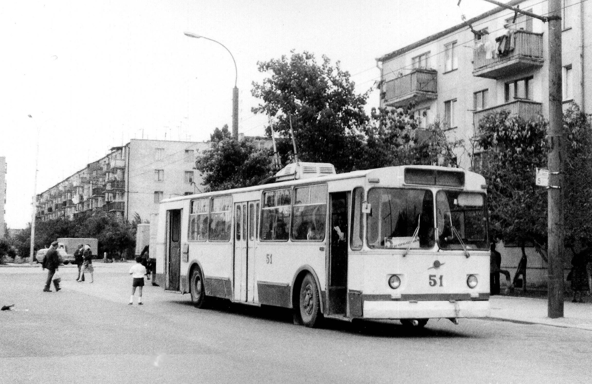 Сумгаит, ЗиУ-682В № 51; Сумгаит — Троллейбус Сумгаит, ЗиУ-682В № 51; Сумгаит — Троллейбус