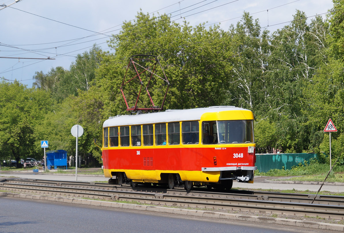 Barnaul, Tatra T3SU № 3048