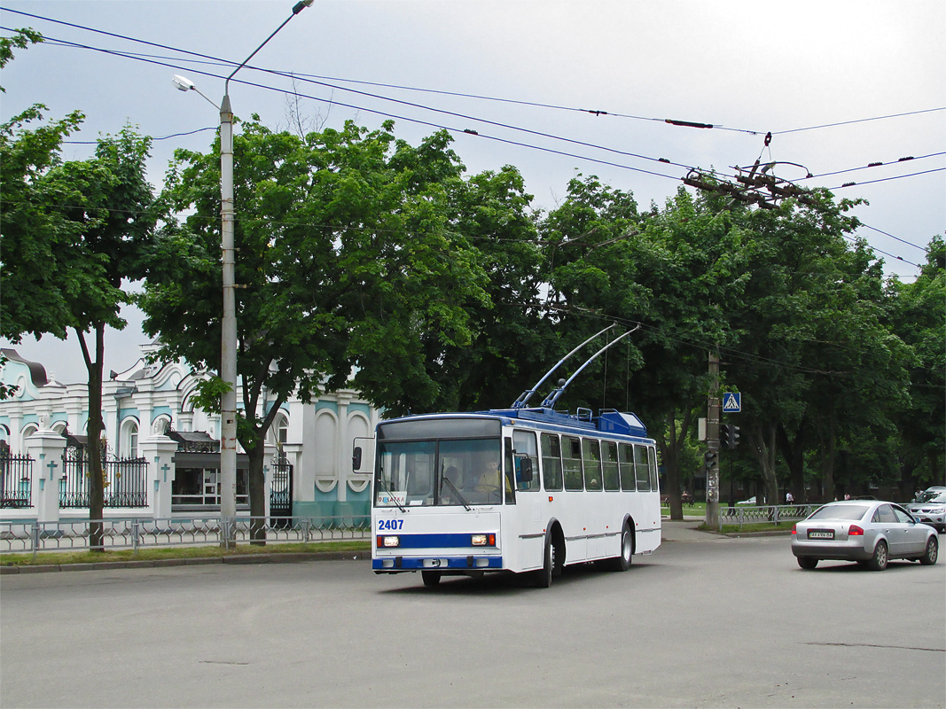 Харьков, Škoda 14Tr18/6M № 2407