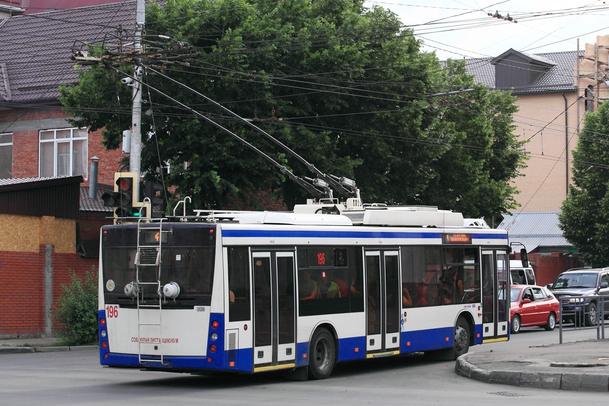 Краснодар, СВАРЗ-МАЗ-6275 № 196