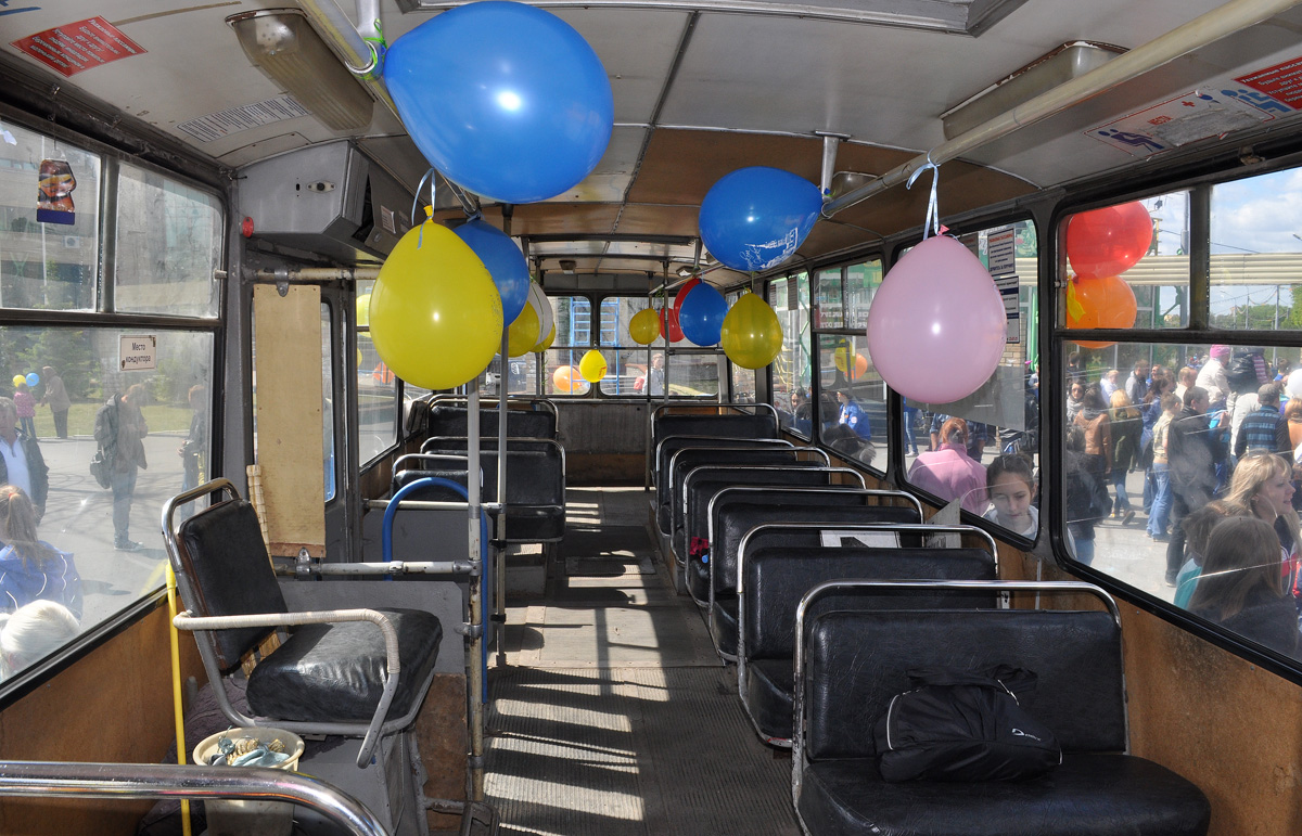 Омск, ЗиУ-682В-012 [В0А] № 110; Омск — 06.2014, 2015, 2017, 2018, 2019, 2023, 2024, 2025 — Акция "Раскрась троллейбус"