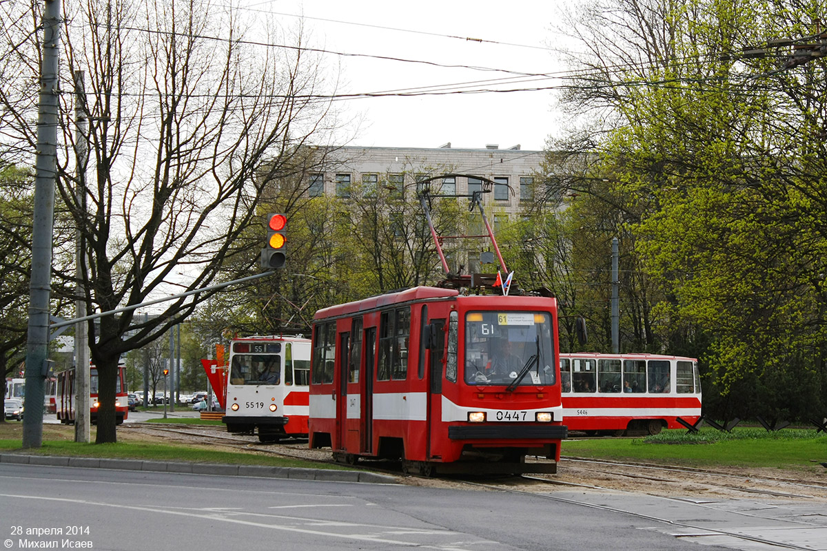 Санкт-Петербург, 71-134К (ЛМ-99К) № 0447