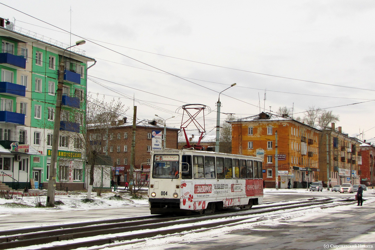 Усолье-Сибирское, 71-605 (КТМ-5М3) № 004