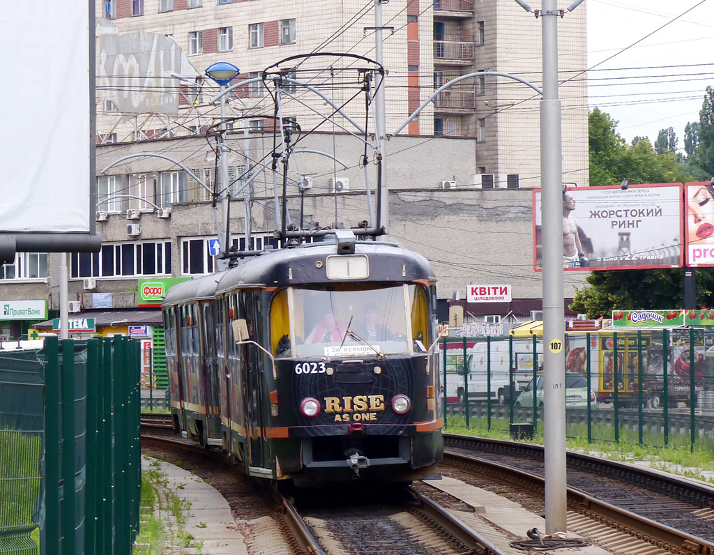 Киев, Tatra T3SU № 6023