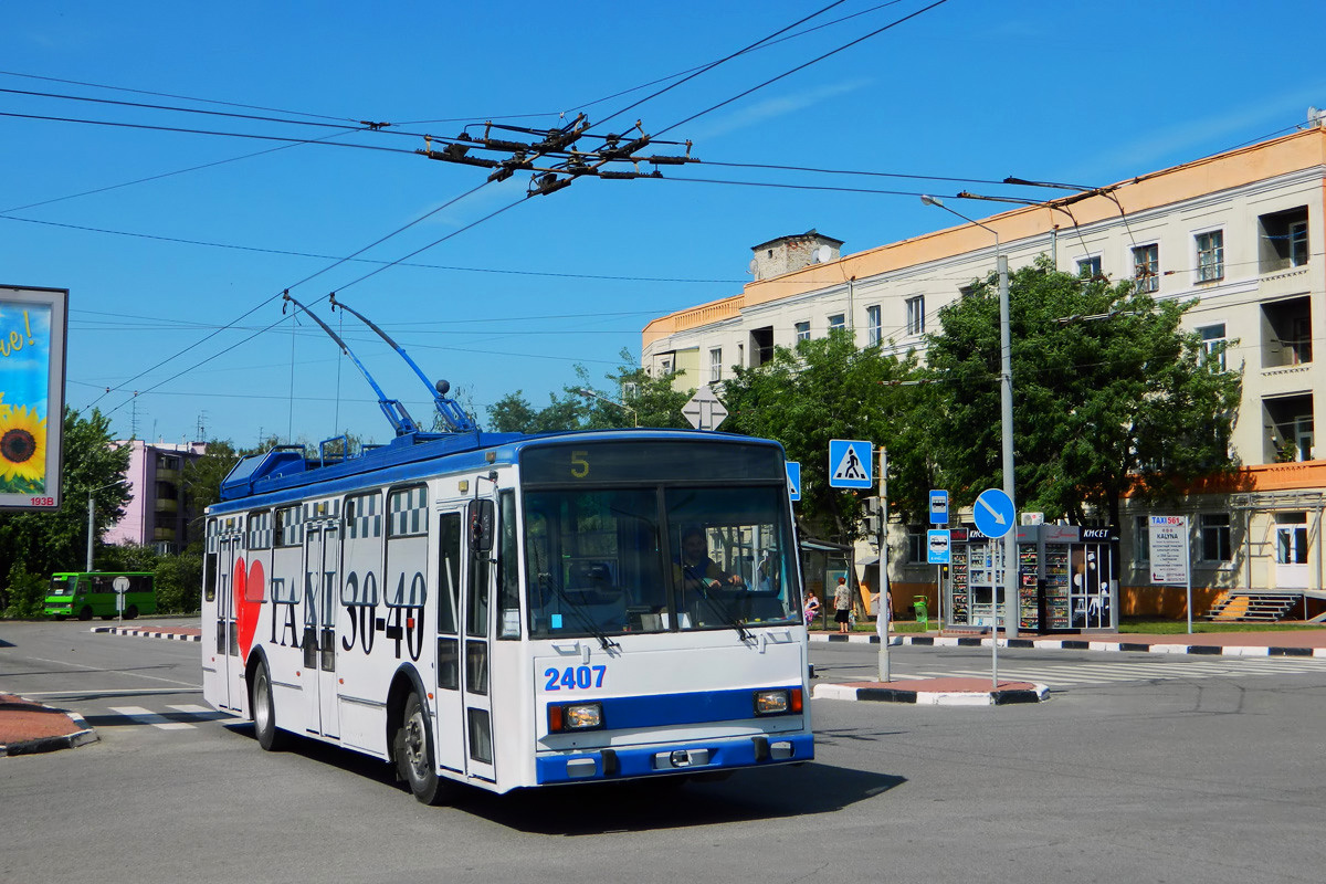 Харьков, Škoda 14Tr18/6M № 2407