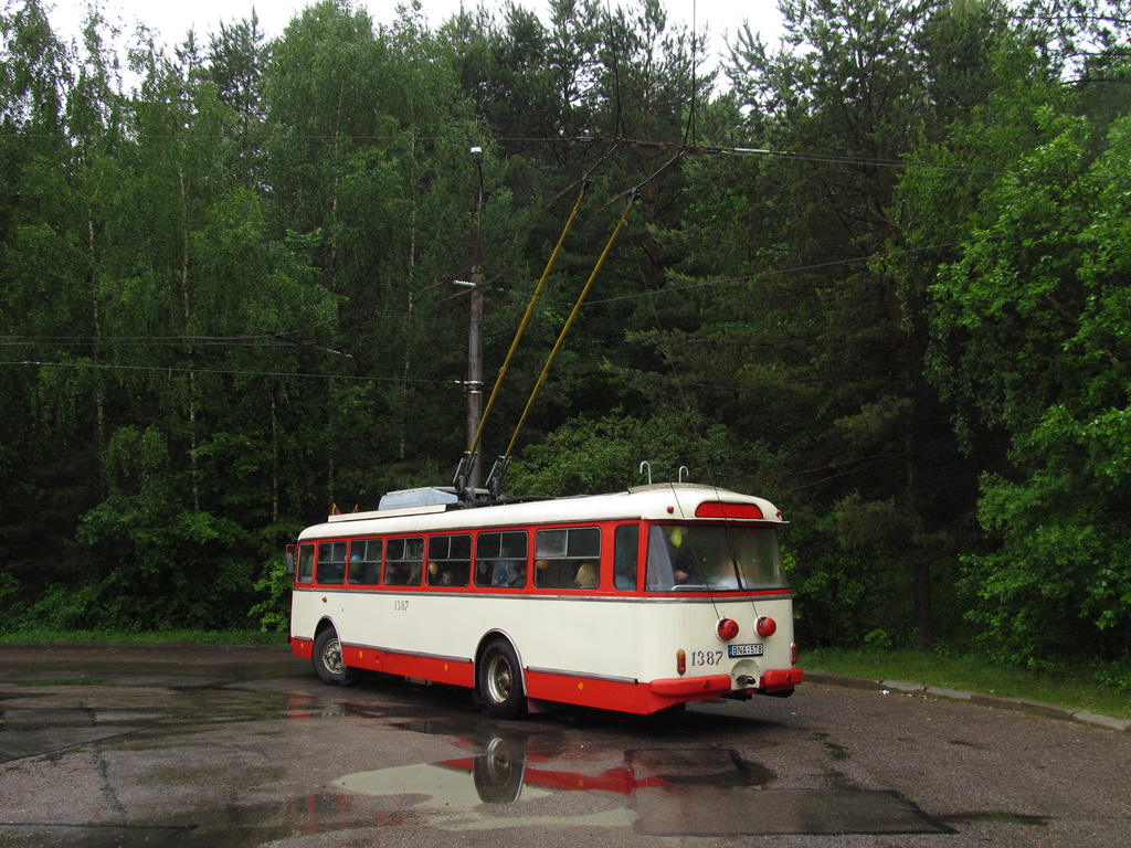 Вильнюс, Škoda 9TrH29 № 1387