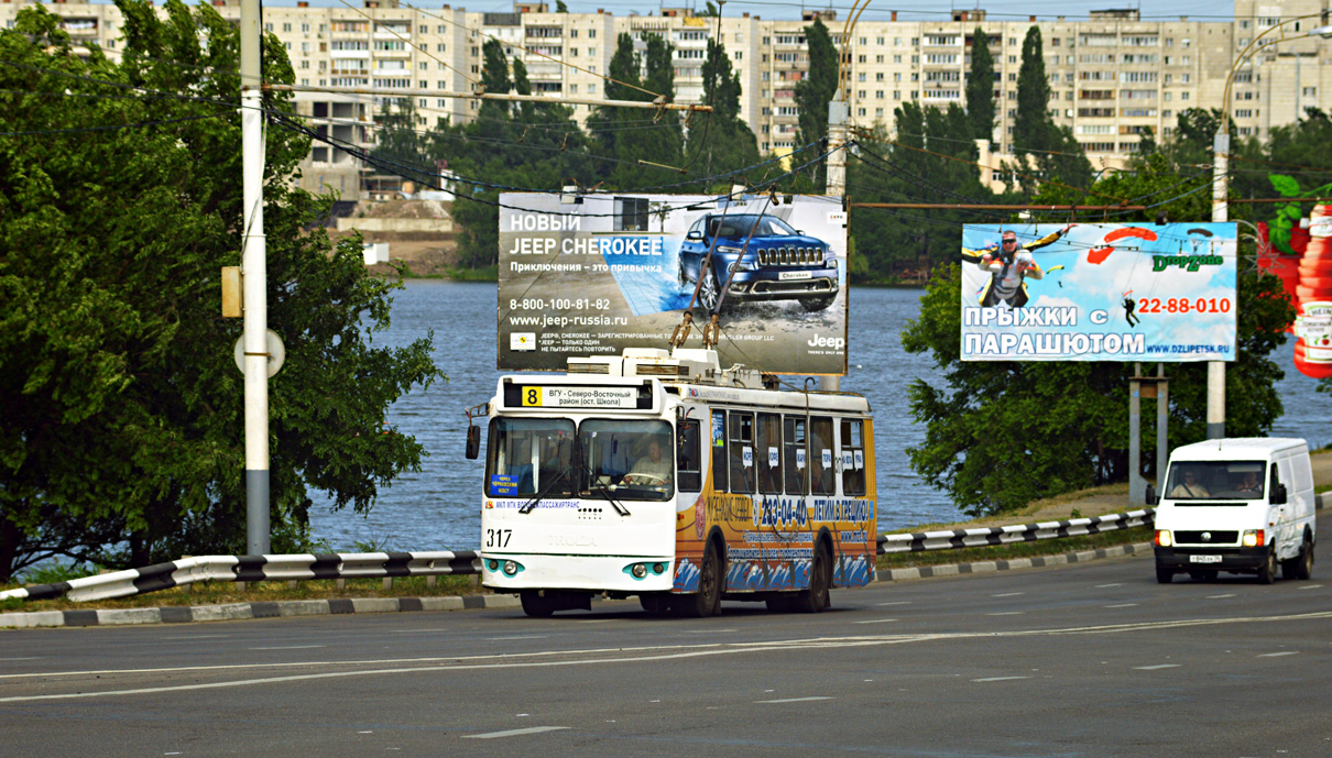 Воронеж, ЗиУ-682Г-016.02 № 317
