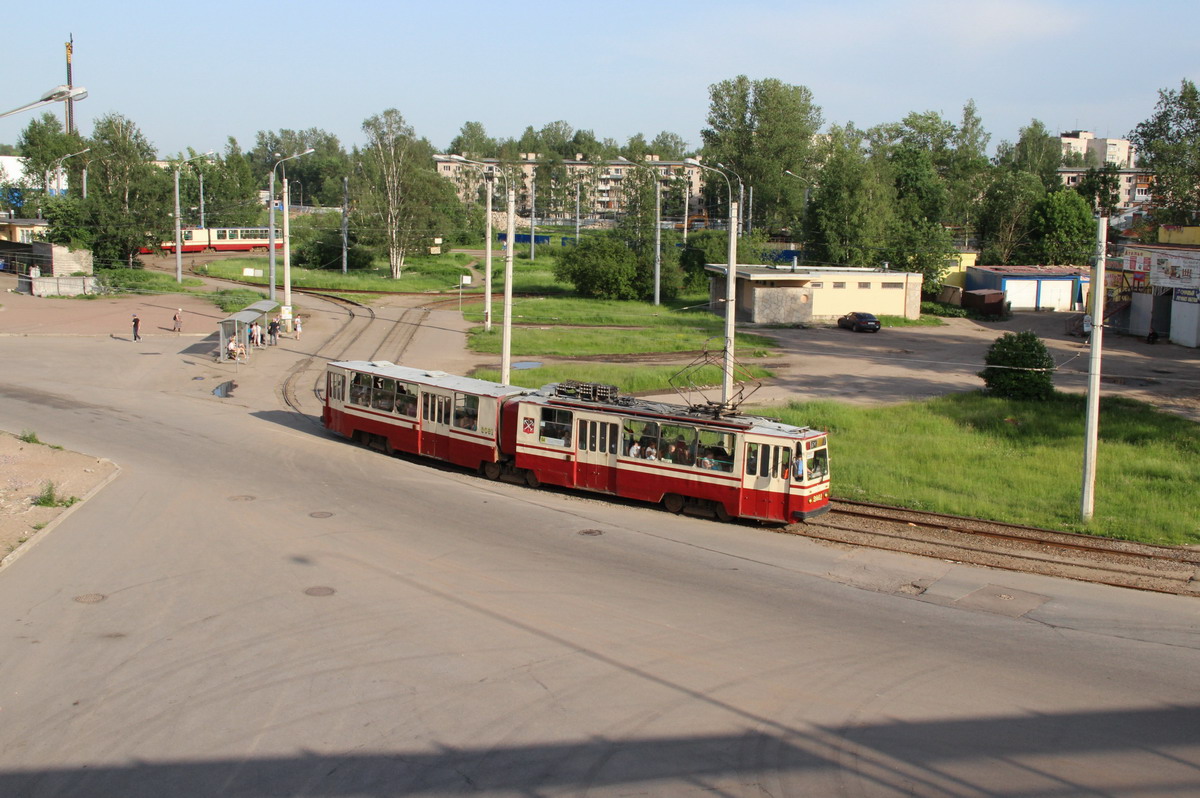Санкт-Петербург, ЛВС-86К № 3081; Санкт-Петербург — Конечные станции и разворотные кольца Санкт-Петербург, ЛВС-86К № 3081; Санкт-Петербург — Конечные станции и разворотные кольца