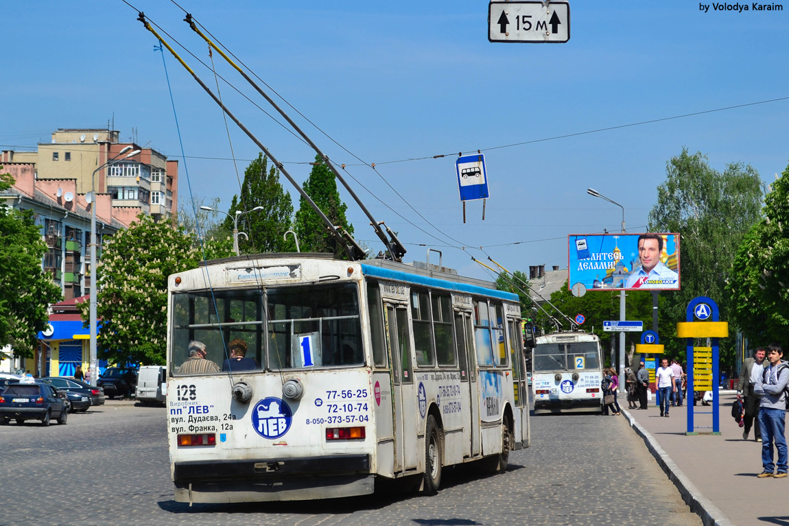 Ивано-Франковск, Škoda 14Tr02 № 128