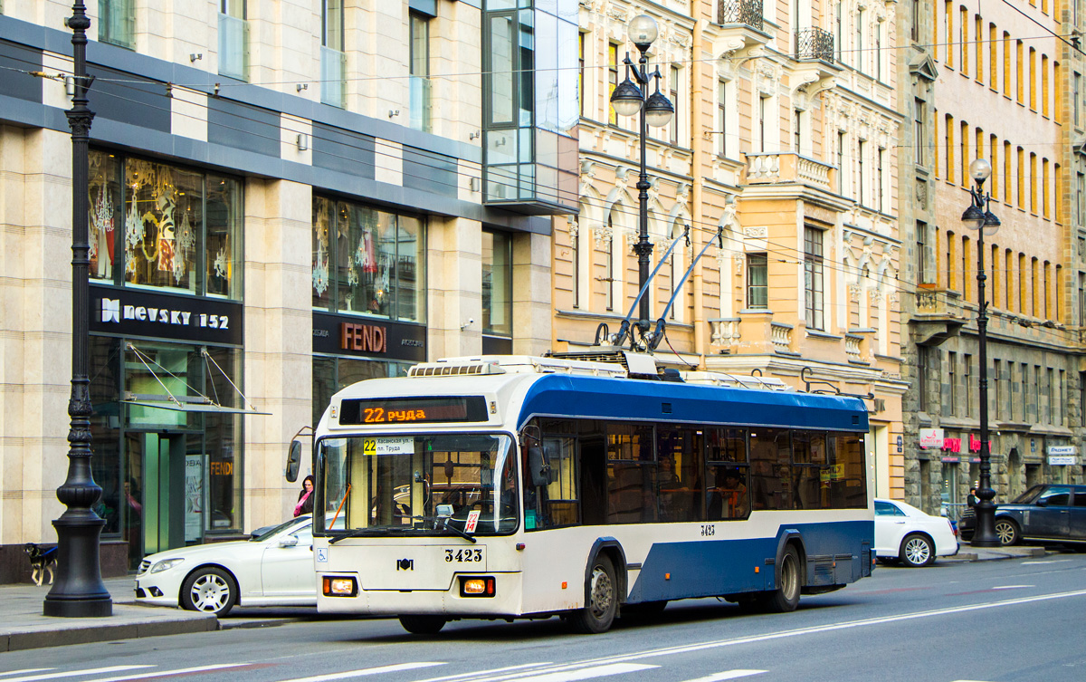 Санкт-Петербург, БКМ 321 № 3423
