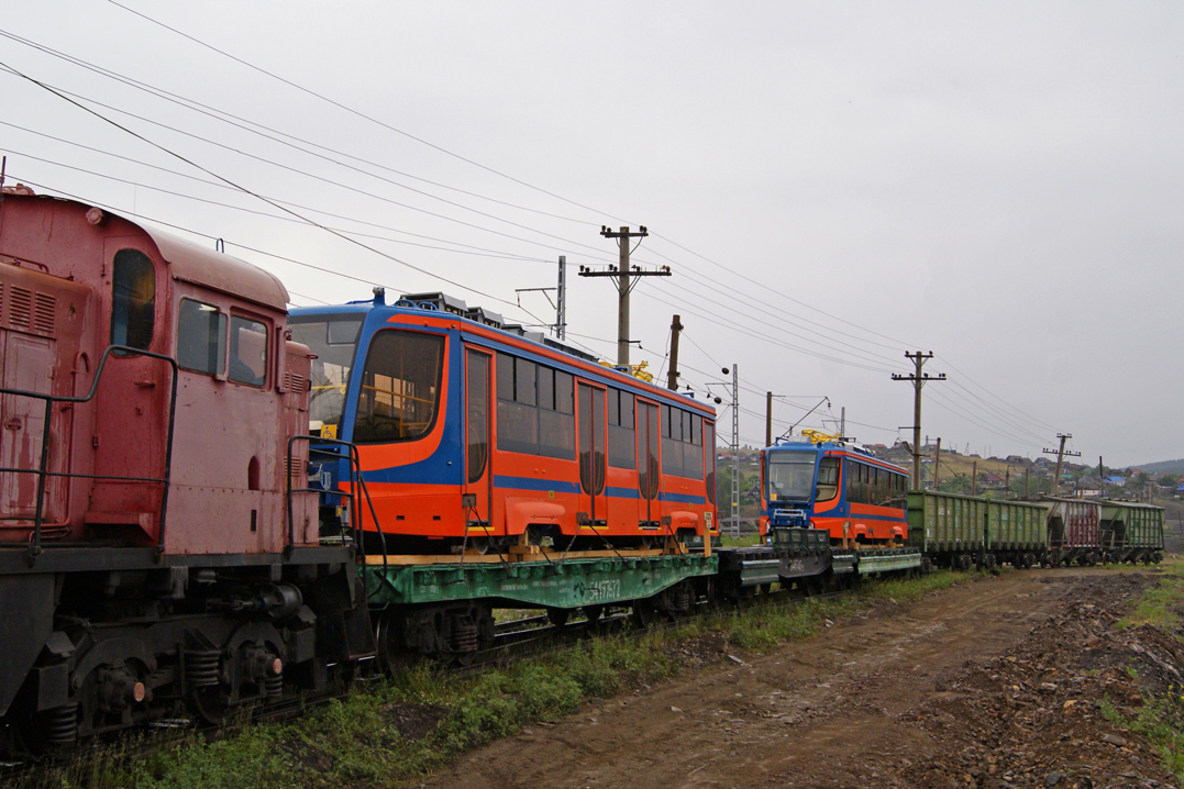 Набережные Челны, 71-623-02 № 0144; Усть-Катав — Трамвайные вагоны для Татарстана