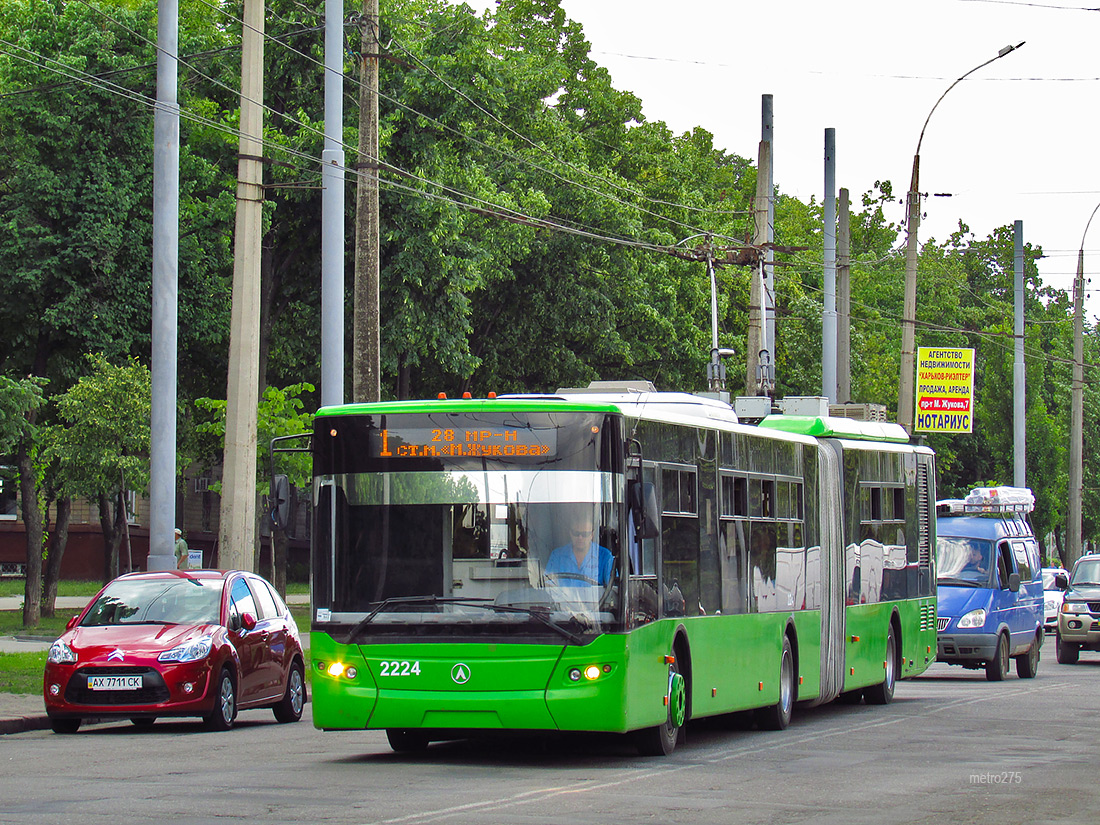 Charkov, LAZ E301D1 č. 2224