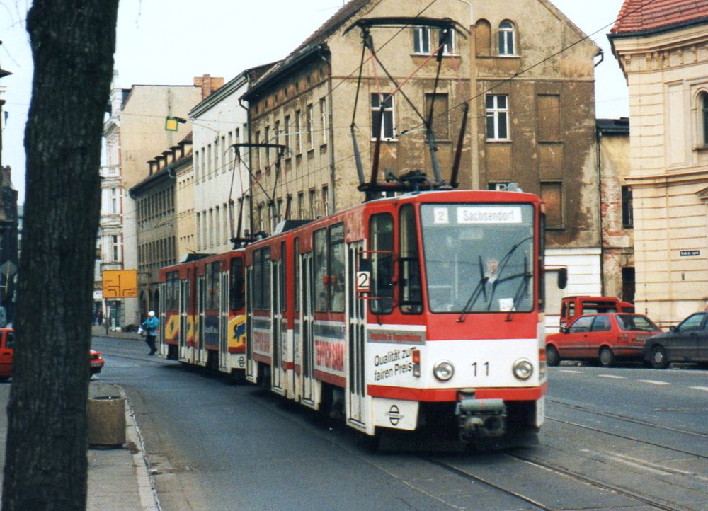 Cottbus, Tatra KT4D Nr. 11