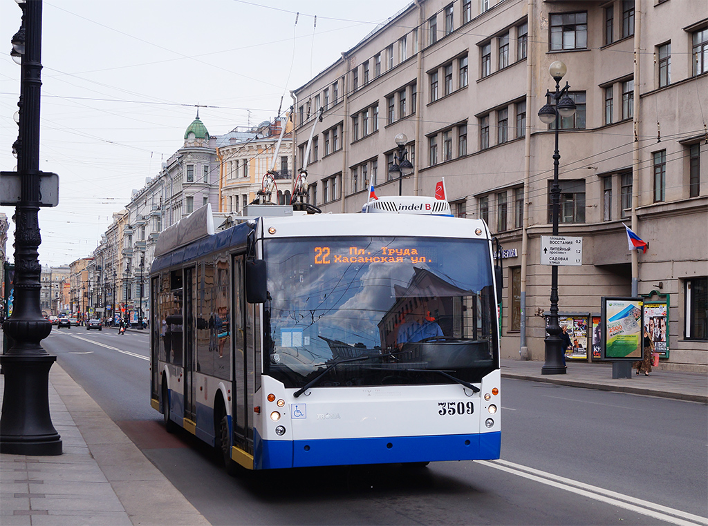 Saint-Petersburg, Trolza-5265.00 “Megapolis” č. 3509