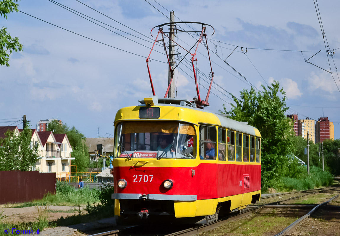 Волгоград, Tatra T3SU № 2707