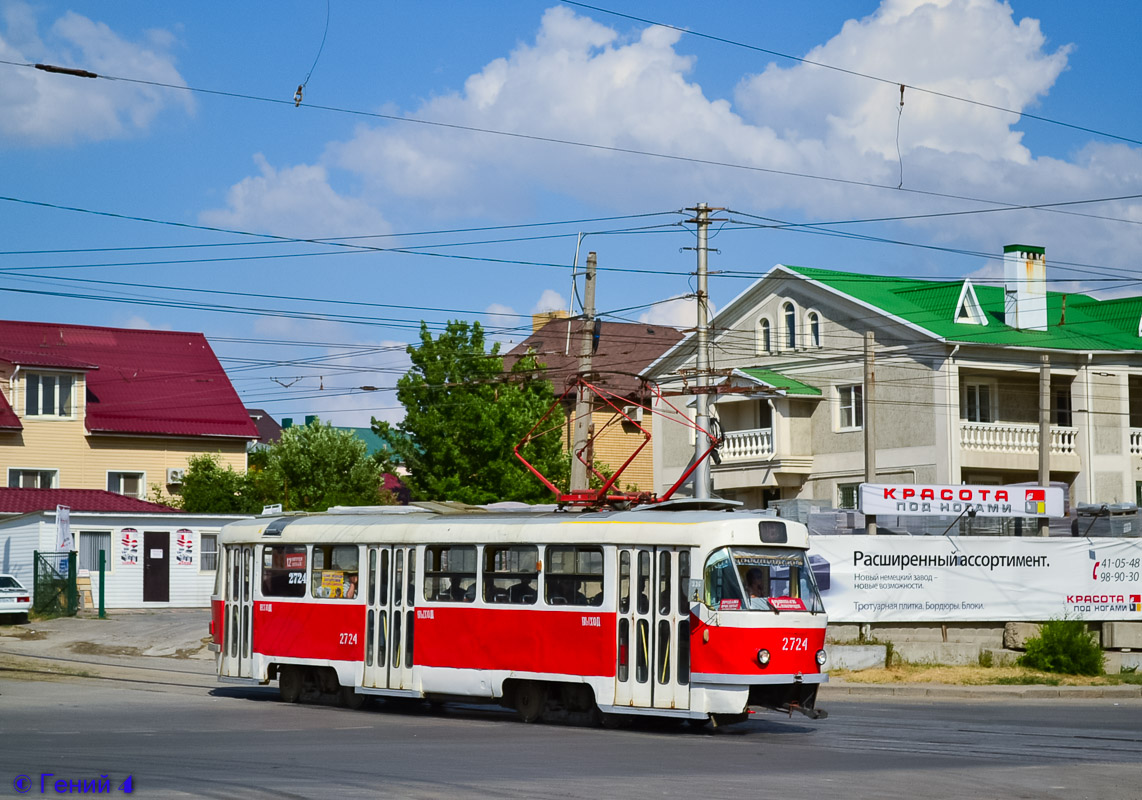 Волгоград, Tatra T3SU № 2724